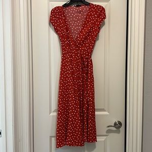 Red Polkadot Dress